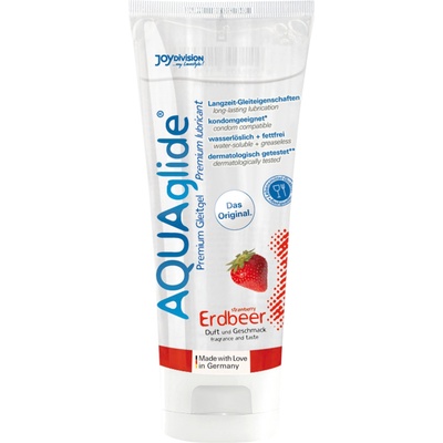 JOYDIVISION AQUAglide - водно базиран лубрикант - ягода (100ml)