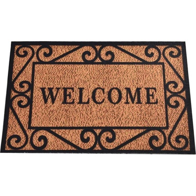 Chilai Home Изтривалка за входна врата Chilai Home 877CHL1025, 40x60 см, PVC, Бежов/Черен (877CHL1025)