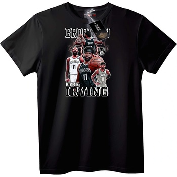 NOONEBRAND Тениска Kyrie Irving Brooklyn Nets - 4XL, White