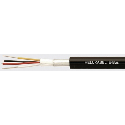 Helu 802800-1000 zbernicový kábel 2 x 2 x 0.5 mm² čierna 1000 m