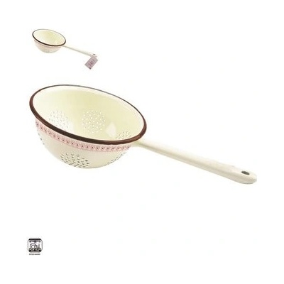 Orion Smaltované cedidlo Tonča, 18 cm