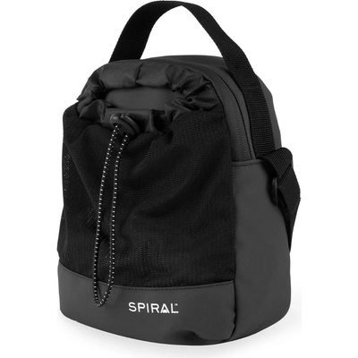 Spiral Commuter Shoulder Bag S103801 Black