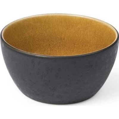 Bitz Servírovací miska černá jantarová 12 cm