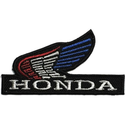 TXR Moto nášivka Honda červeno-bílo-modrá