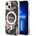 GUESS Кейс Guess GUHMP14MHCFWSK за iPhone 14 Plus 6.7", черен / черен, твърд, Flower MagSafe (GUE002725-0)