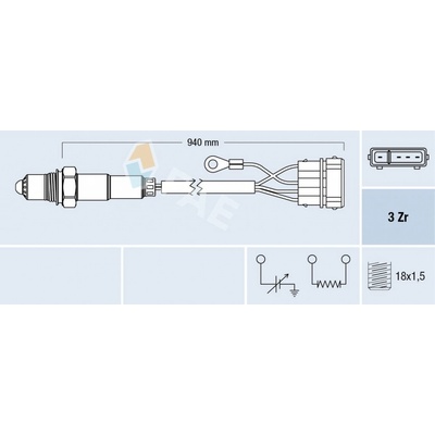 Lambda sonda FAE 77112