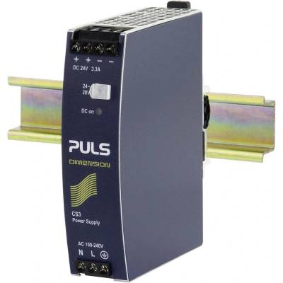 PULS DIMENSION CS3.241 sieťový zdroj na montážnu lištu (DIN lištu), 24 V/DC, 3.3 A, 80 W, výstupy 1 x