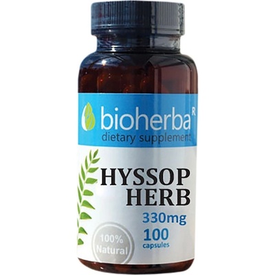 Bioherba Hyssop Herb 330 mg [100 капсули]