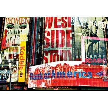 W&G F642 Fototapety Times Square Neon Stories 175 x 115 cm