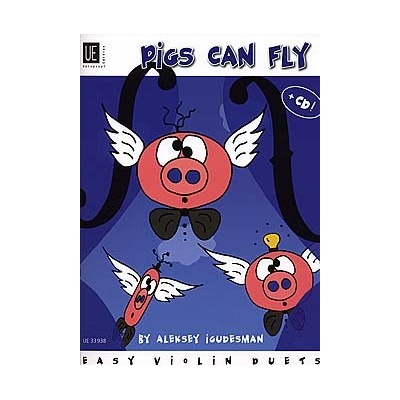 Pigs can Fly with husľová dueta pre najmladších hráčov