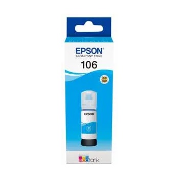 Epson Бутилка с мастило EPSON 106 EcoTank Photo, за L7160 и L7180, Cyan, C13T00R240