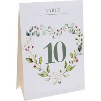 Image 1 of Santex Маркировка за маса - Сърце от цветя