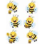 LearnHow Double-sided window decorations - Bees 01 6pcs