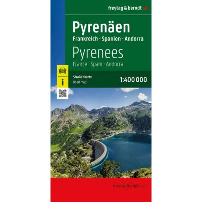 Pyreneje 1:400 000 / automapa