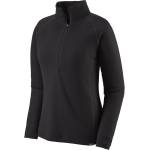 Patagonia Дамско синтетично термобельо Patagonia Women's Cap Midweight Zip Neck Synthetic base layer - Black (114-1593-0213)