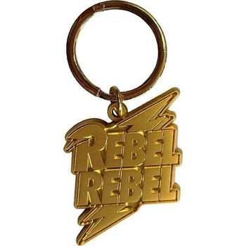 David Bowie Rebel Rebel Gold Ключодържател (BOWKEY13)