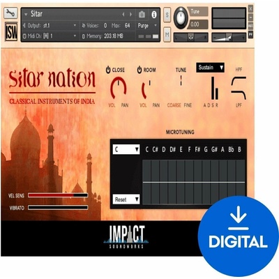 Impact Soundworks Sitar Nation: Classical Instruments of India (Digitální produkt)