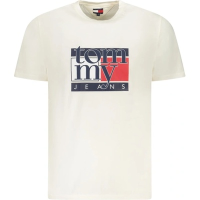 Tommy Hilfiger Мъжка тениска с къс ръкав tommy hilfiger, Размер xl, Цвят Бял (dm0dm21977_biybh)