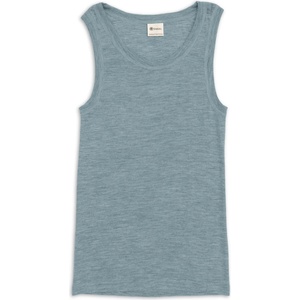 Engel Мъжко копринено термобельо Engel Tank Top Merino base layer - Bergblau - размер 46/48 (EU) (014-0743-0511)