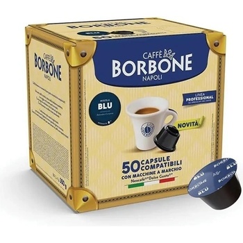 50 бр. капсули Borbone Blu съвместими с Dolce Gusto