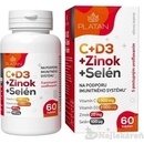Platan C + D3 + Zinok + Selén 60 tabliet