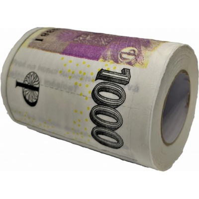 Toaletní papír tisícovka 1000 Kč – Zboží Dáma