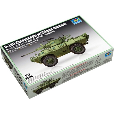 Trumpeter V-150 Commando w/20mm cannon 1:72