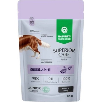 Nature's Protection Superior Care Junior rabbit & krill 85 г
