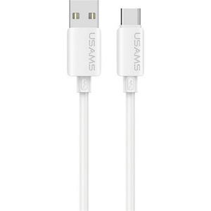 USAMS U98 USB кабел за данни - Type-C, 100 см, БЯЛ SJ786USB02 (SJ786USB02)