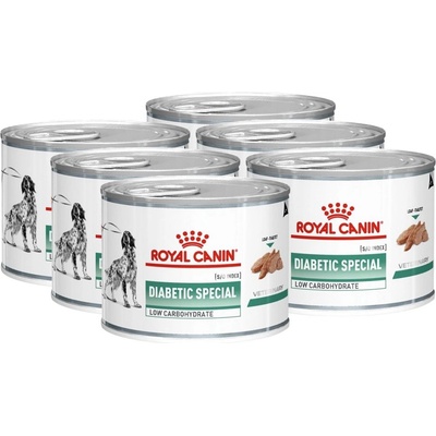 Royal Canin VHN Dog Diabetic Консерва 6 x 195 г