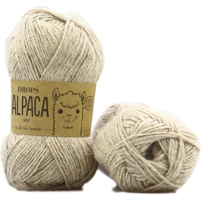 Drops Alpaca MIX 2020 světlá nugátová