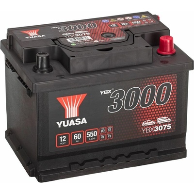 Yuasa YBX3000 12V 60Ah 550A YBX3075