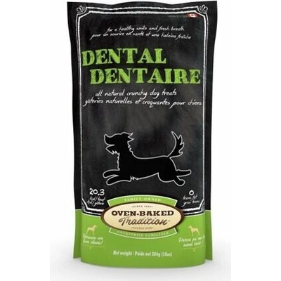 Oven Baked Tradition All Natural crunchy dog treats DENTAL 284 g