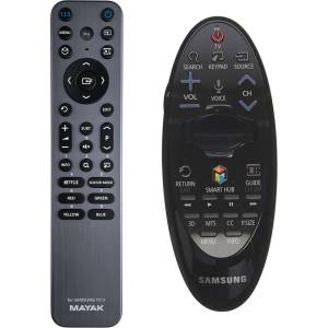 GENERAL Samsung bn59-01182a - метално осветено дистанционно управление mayak, без функция за ГОВОРЕНЕ и магически функции (bn59-01182a) Дистанционно