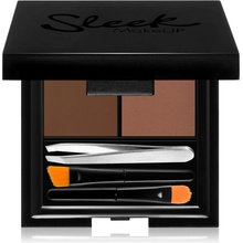 Sleek Brow Kit set na úpravu obočia Dark 3,8 g