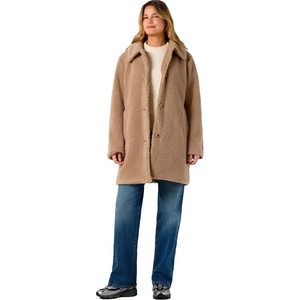 NOISY MAY Палто Noisy may Nati coat - Brown (Birch)