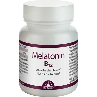 Dr. Jacob’s Melatonin B12 60 tabliet