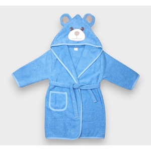 Rainy Детски халат Rainy - Мече, син, 1-4 г (252595) - baby