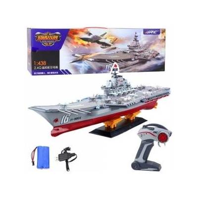 LeanToys R/C Aircraft Carrier Lights 30 km/h 1: 438