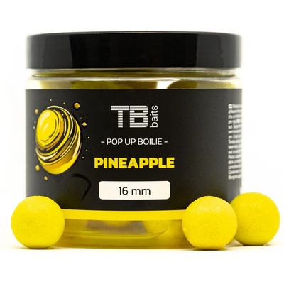 TB Baits Plávajúce Boilies Pop-Up Pineapple + NHDC 65g 12mm