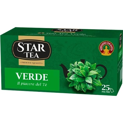 Star Tea čaj zelený Tea Verde 25 sáčků 37,5 g