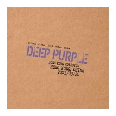 DEEP PURPLE - LIVE IN HONG KONG 2001 CD