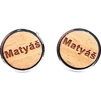 LMK dřevěné manžetové knoflíčky Matyáš