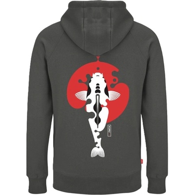 Kumu mikina Rising Sun šedá