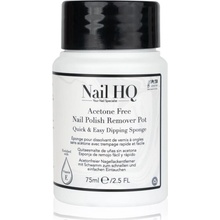 Nail HQ Acetone Free odlakovač na nechty bez acetónu 75 ml