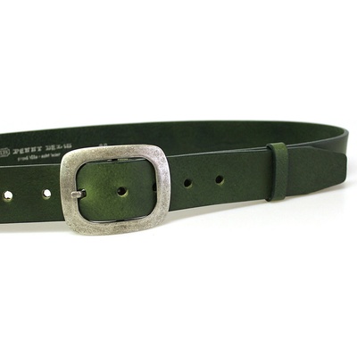 Penny Belts dámský kožený opasek EXKLUZIV 50-R31 zelený