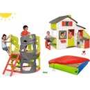 Smoby set preliezačka Multi-Activity Tower na šplhanie so šmykľavkou a domček Priateľov s kuchynkou a pieskoviskom 840201-4