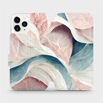 Mobiwear - Apple iPhone 11 Pro - VP33S Růžový a zelenkavý mramor