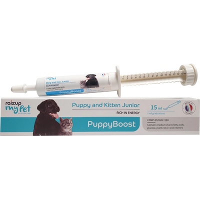 PuppyBoost pasta pre novorodené šteňata a mačiatka 15 ml