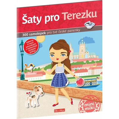 Šaty pre TEREZKU Kniha samolepiek